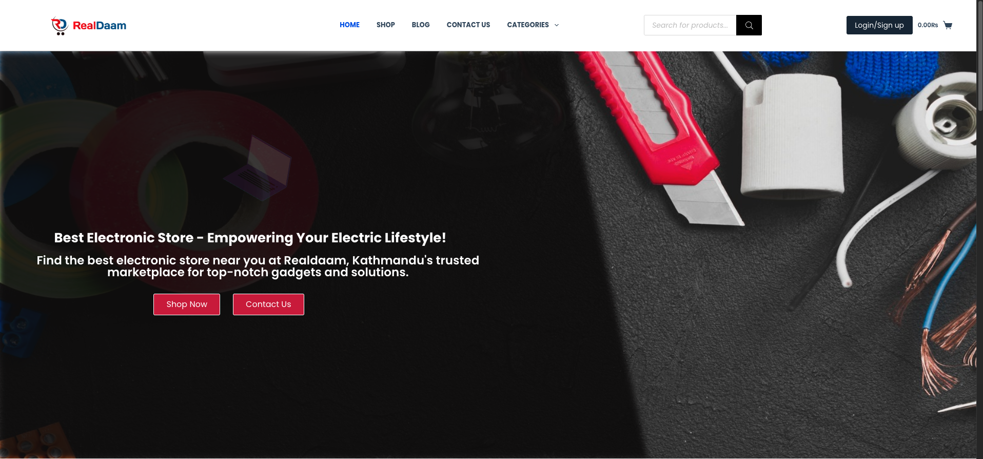 Realdaam - Electronics eCommerce Platform